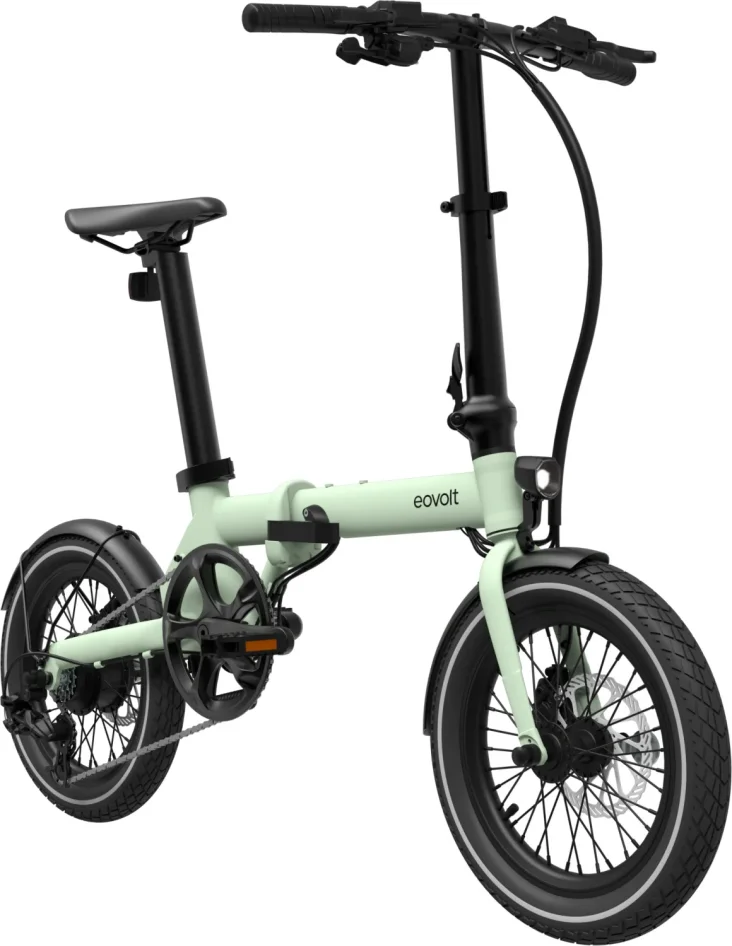 Skládací elektrokolo EOVOLT MORNING 16" V2 SAGE GREEN