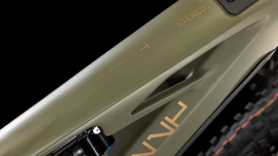 CUBE STEREO HYBRID ONE77 HPC TM DUSTYOLIVE´N´GOLD 2025