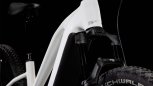 Elektrokolo CUBE REACTION HYBRID SLT TRAPEZE METALLICWHITE´N´BLACK 2025