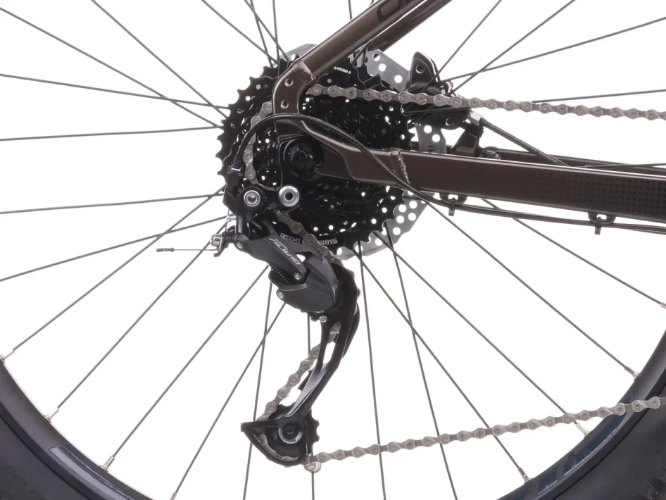 Elektrokolo CRUSSIS ONE-GUERA 7.11 513 WH 2026 detail přehazovačky