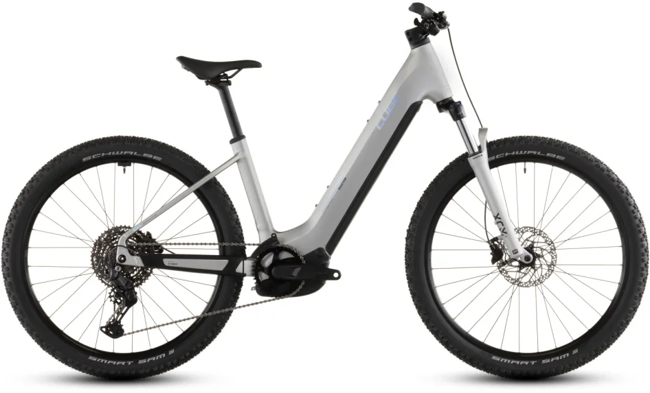 CUBE REACTION HYBRID ONE 600 EASY ENTRY SLEEKGREY´N´PRISM 2026 - Velikost rámu: XL (výška 185 - 195 cm)