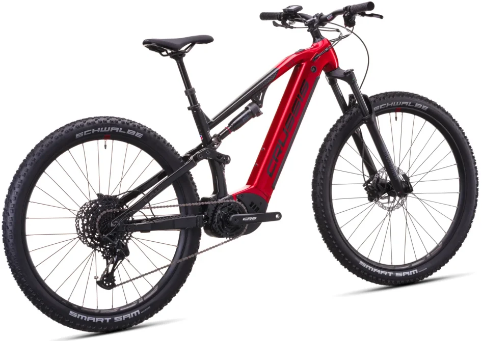 Celoopdružené elektrokolo CRUSSIS E-FULL 9.11 715 WH 2026 ze zadu