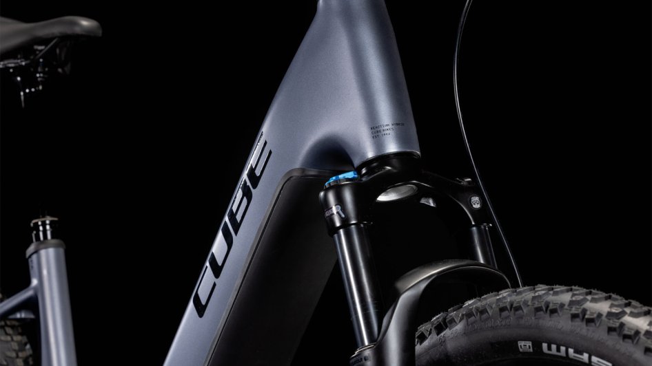 CUBE REACTION HYBRID PRO 800 WH EASY ENTRY METALLICGREY´N´BLACK 2025