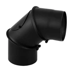 KOLENO OCELOVÉ S ČISTÍCÍM OTVOREM 160/90/2 REGULOVATELNÉ