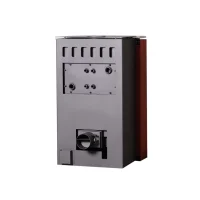 Krbová plechová kamna HS FLAMINGO AQUAFLAM VARIO LEND 11/5 zadní pohled