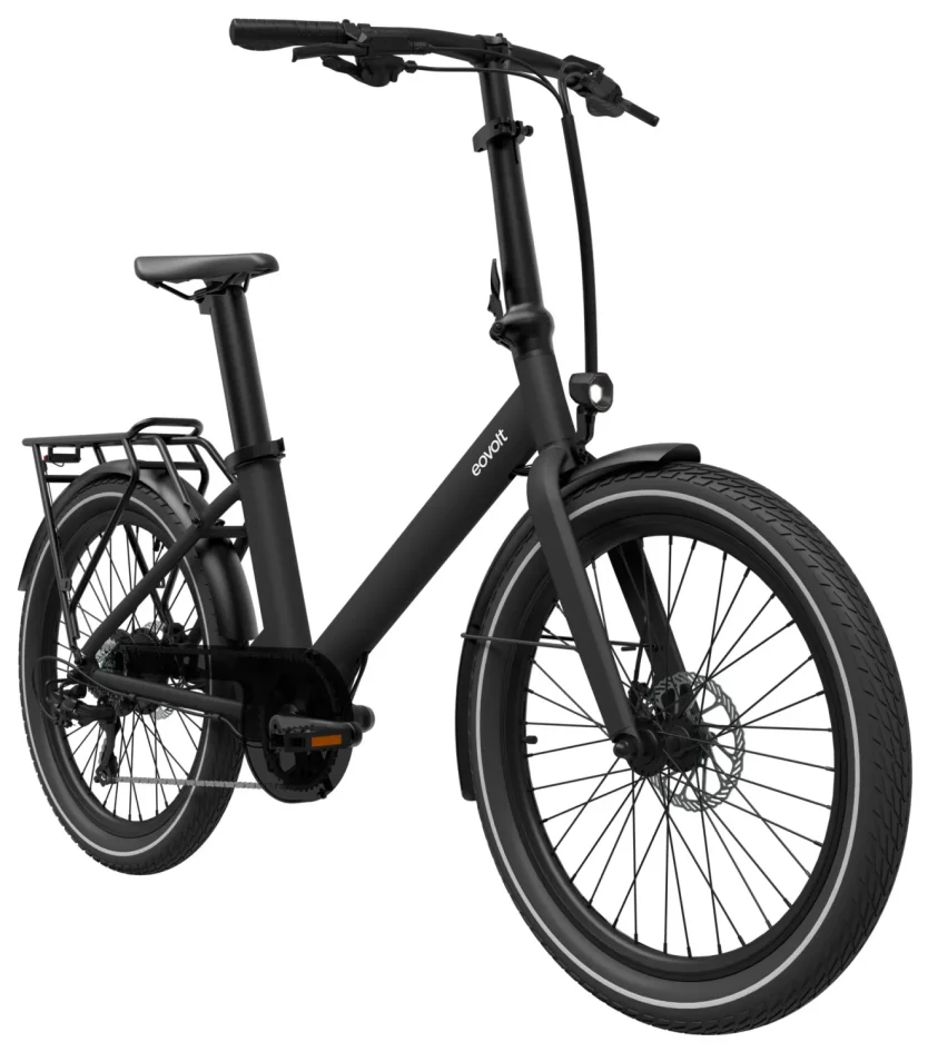 Skládací elektrokolo EOVOLT EVENING 24" V2 ONYX BLACK