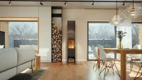 Krbová kamna BLAZE ELEMENT Q4+ 04 interiér