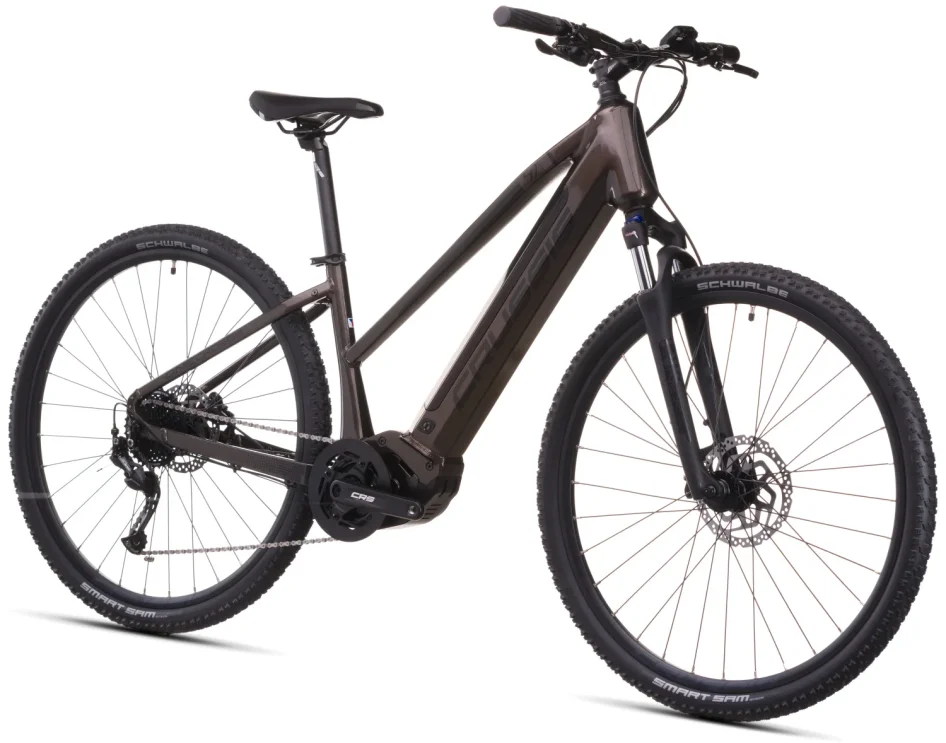 Elektrokolo CRUSSIS ONE-CROSS LOW 7.11 691 WH 2026 pohled z boku