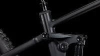 Celoodpružené elektrokolo CUBE STEREO HYBRID ONE44 EX BLACKLINE 2025 detail rámu