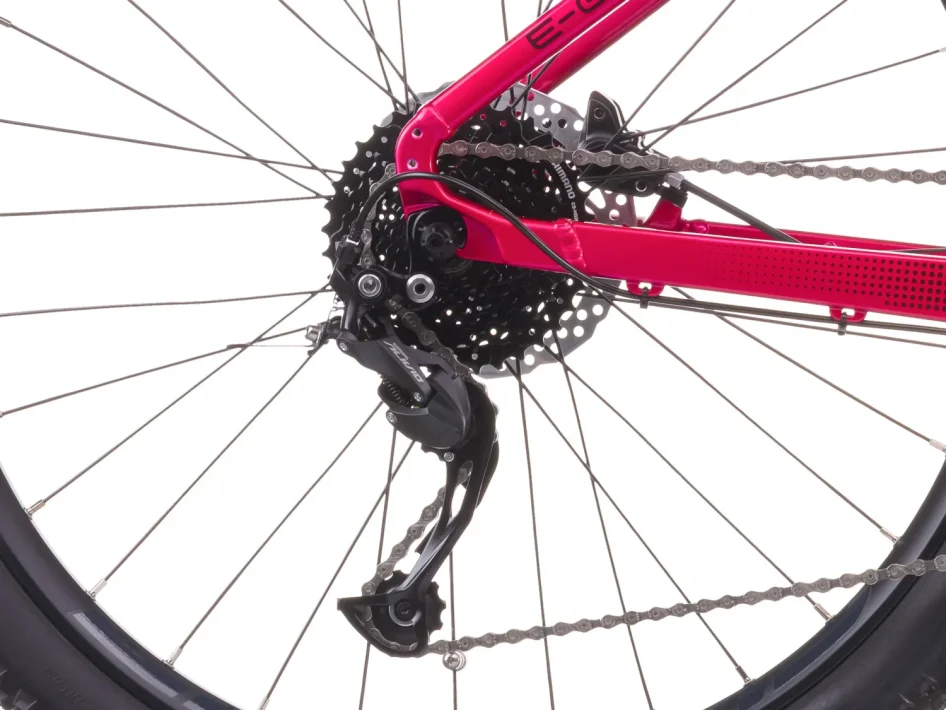 Elektrokolo CRUSSIS E-GUERA 7.11 513 WH 2026 detail přehazovačky