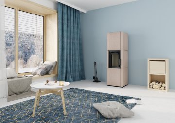 Kachlové krby i kachlová kamna jsou vhodná do všech typů interiéru