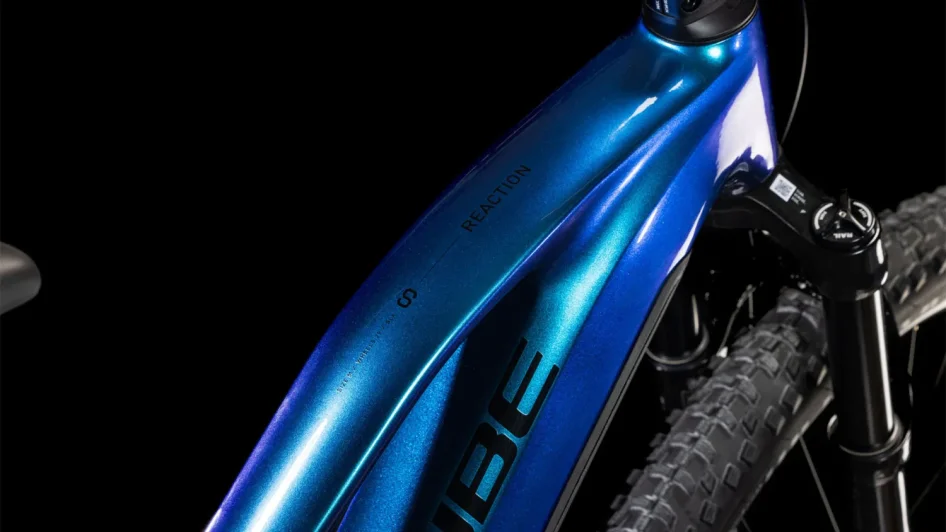 CUBE REACTION HYBRID SLX TRAPEZE NEBULA´N´BLUE 2025