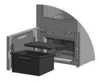 BLAZE HARMONY ELEMENT P 04 PEARL BROWN - Vývod kouřovodu: Vrchní