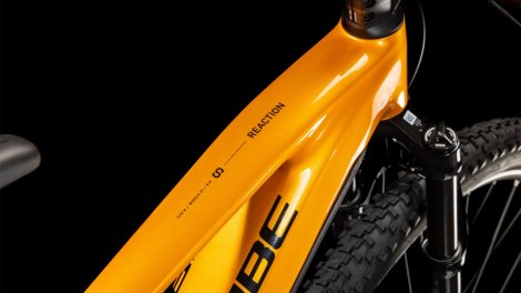CUBE REACTION HYBRID SLX SPECTRAORANGE´N´VIOLET 2025 - Velikost rámu: XXL (výška 190 - 205 cm)