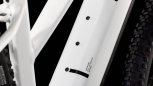 Elektrokolo CUBE REACTION HYBRID SLT TRAPEZE METALLICWHITE´N´BLACK 2025