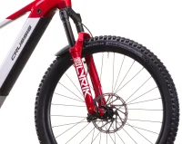 Elektrokolo CRUSSIS E-HARD 10.11-PRO 715 WH 2026 detail vidlice