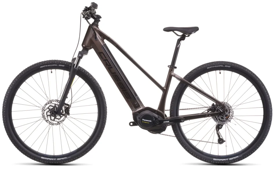 Elektrokolo CRUSSIS ONE-CROSS LOW 7.11 691 WH 2026 pohled z boku