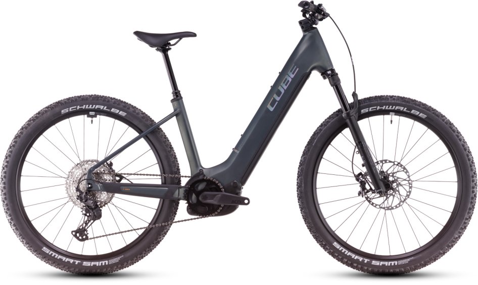 Elektrokolo CUBE REACTION HYBRID SLX EASY ENTRY SAGEBRUSHGREEN´N´PRISM 2025