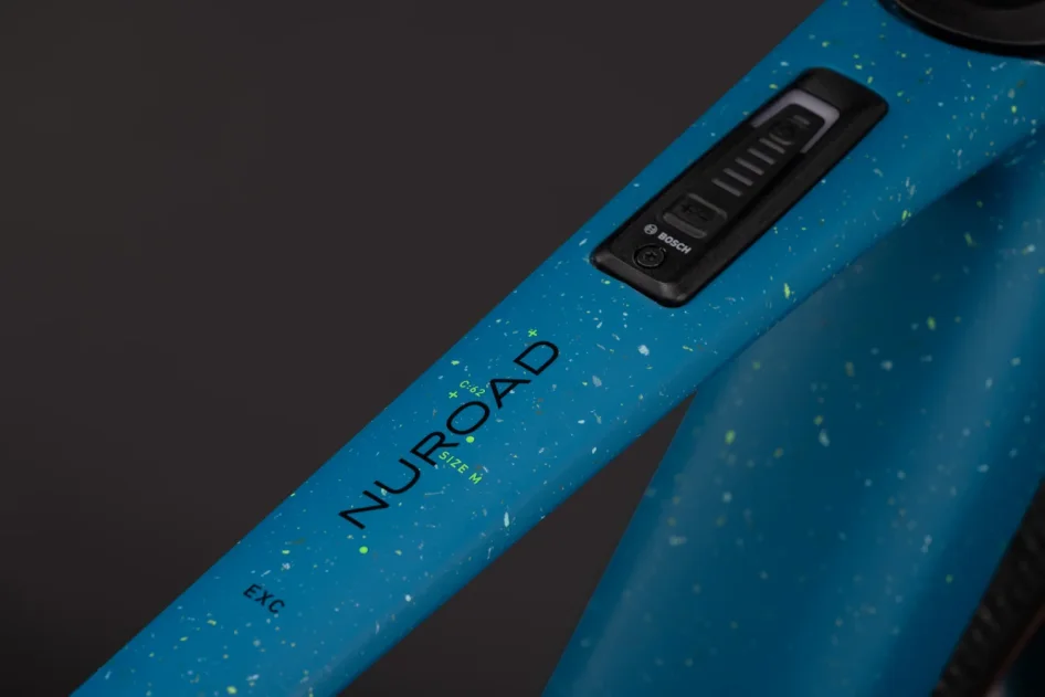 Elektrokolo CUBE NUROAD HYBRID C:62 EXC 400X TROPICALTEAL´N´BLACK 2027 ovladač