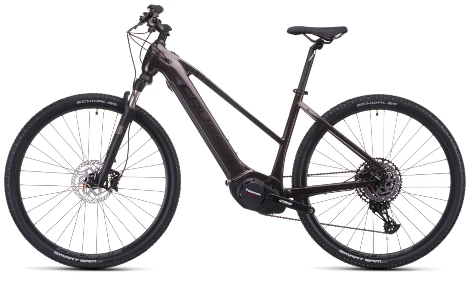 Elektrokolo CRUSSIS ONE-CROSS LOW 9.11 715 WH 2026 pohled z boku