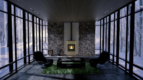 Krbová kamna s teplovodním výměníkem a velkým topeništěm 4. díl