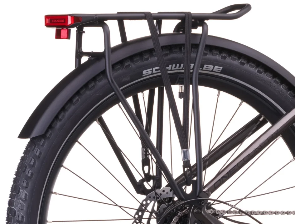 Elektrokolo CRUSSIS ONE-COUNTRY 7.11 715 WH 2026 detail nosiče