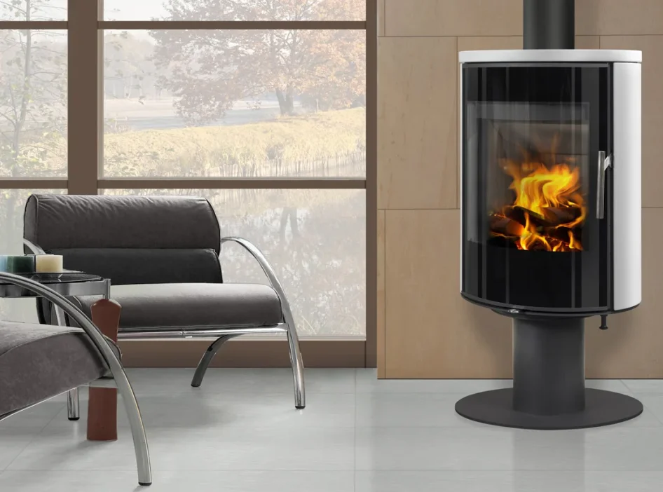 Krbová kachlová kamna ROMOTOP LAREDO T 01 - v interiéru II