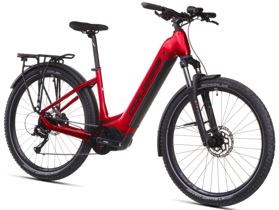 Elektrokolo CRUSSIS E-COUNTRY 7.11 894 WH 2026 pohled z boku