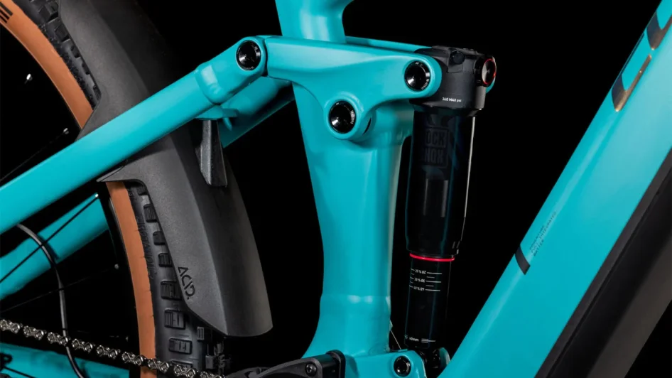 CUBE STEREO HYBRID ONE44 EX SCUBABLUE´N´BLACK 2025