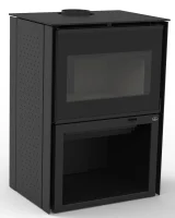 Kanadská krbová kamna OSBURN INSPIRE 2000 - zleva