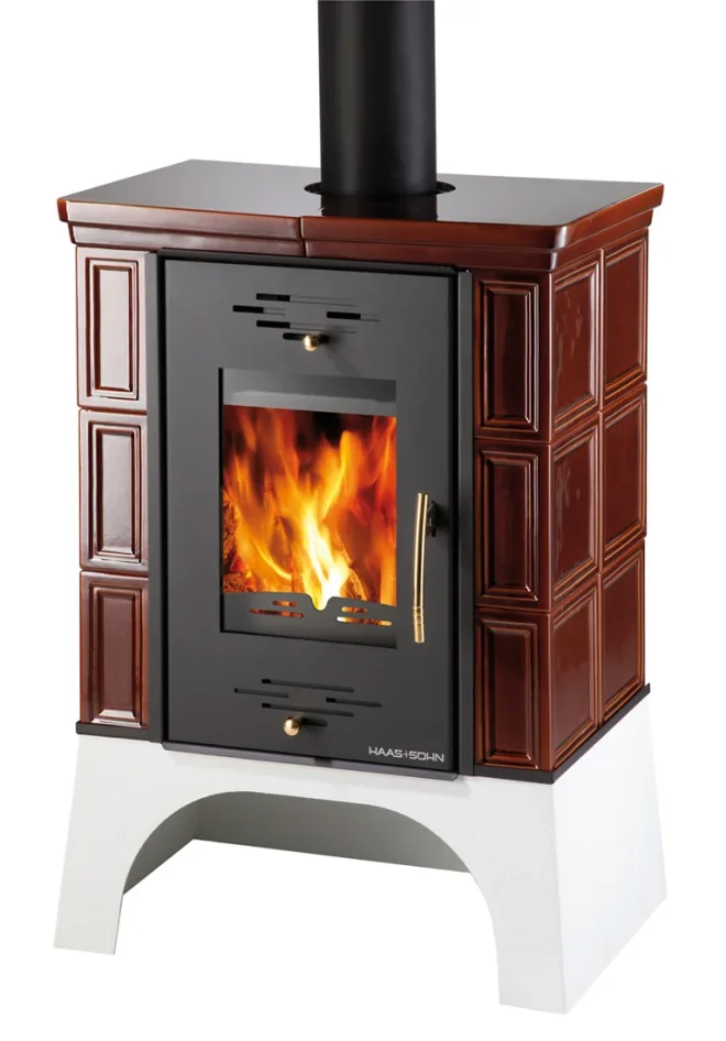 Krbová kachlová kamna HAAS+SOHN EBOLI - hnědá II