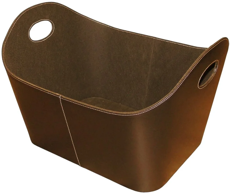 KOŠ NA DŘEVO HNĚDÝ