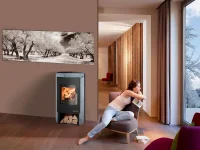 Krbová kamna HAAS+SOHN MADEIRA SPECKSTEIN - v interiéru I