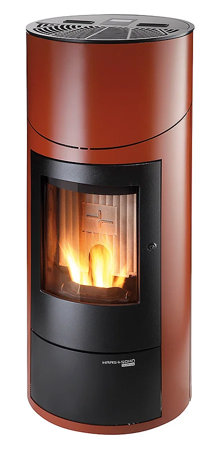 HAAS+SOHN HSP 7 II GRANDE RLU DE LUXE/ČERVENÁ
