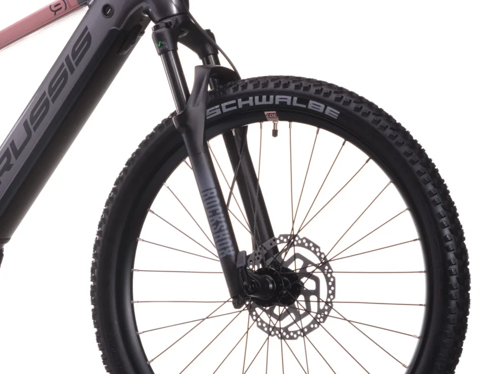 Elektrokolo CRUSSIS E-GUERA 9.11 715 WH 2026 detail předního kola