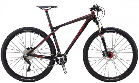 Horské kolo GT ZASKAR CARBON 9R EXPERT BLACK/RED 2014