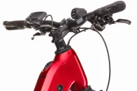 Elektrokolo CRUSSIS E-COUNTRY 7.11 894 WH 2026 detail řídítek Elektrokolo CRUSSIS E-COUNTRY 7.11 894 WH 2026 detail řídítek