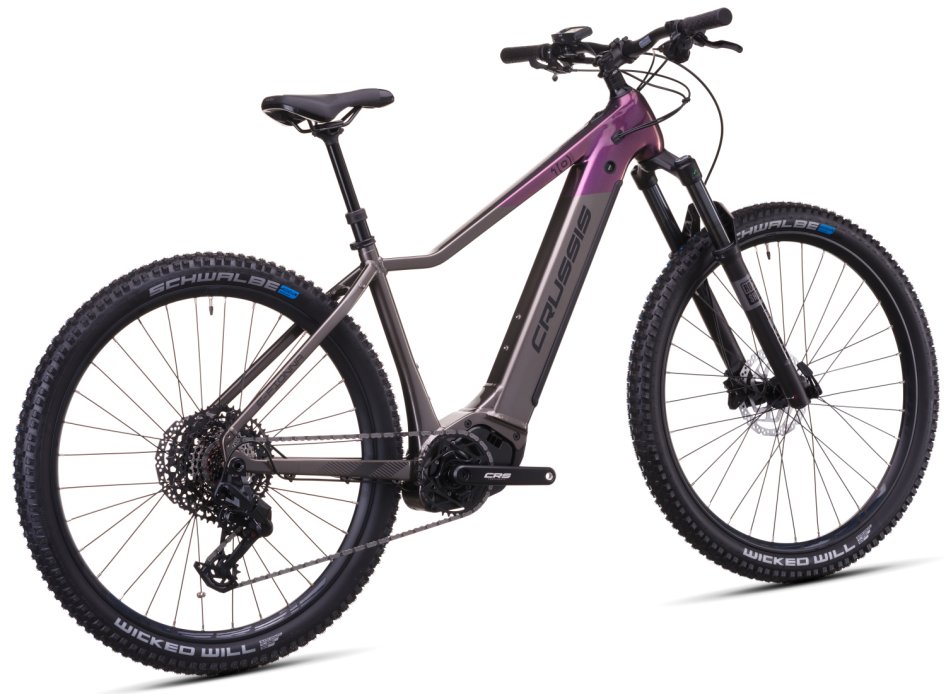 Elektrokolo CRUSSIS E-GUERA 10.11 894 WH 2026 pohled z boku