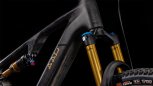 Celoodpružené elektrokolo CUBE AMS HYBRID ONE44 C:68X SLT 29 CARBON´N´GOLDDUST 2025