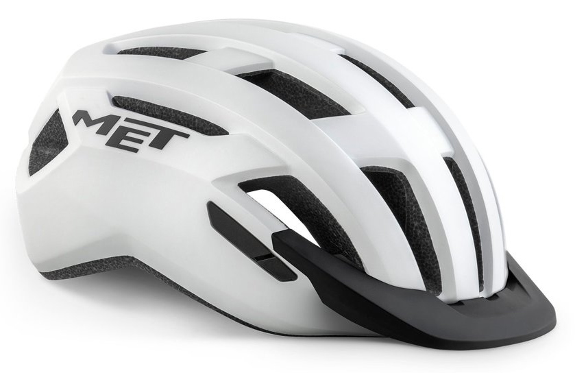Cyklistická přilba MET ALLROAD BÍLÁ MATNÁ