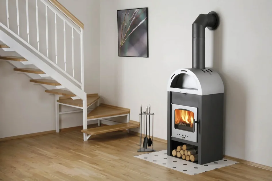 Krbová kamna HAAS+SOHN VAASA PLUS III - v interiéru