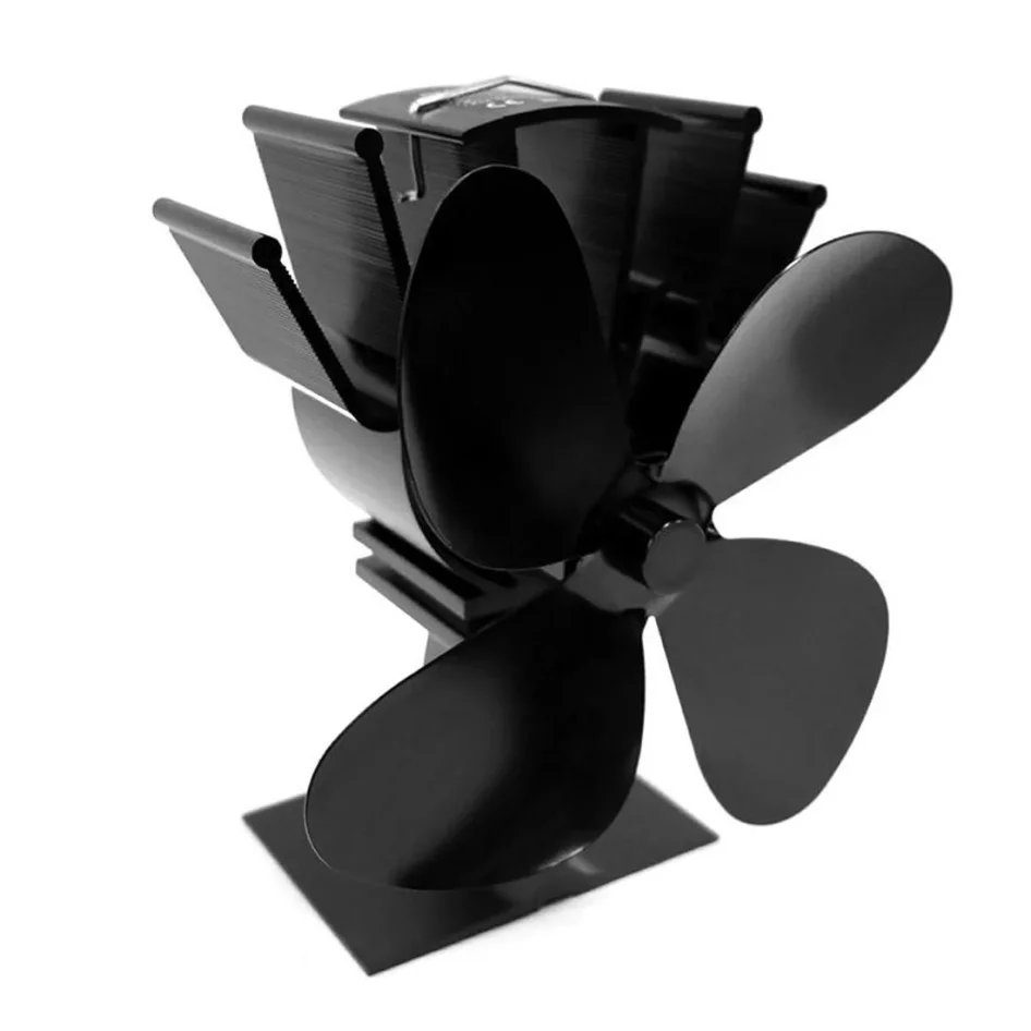 VENTILÁTOR NA KAMNA ČTYŘLOPATKOVÝ ČERNÝ