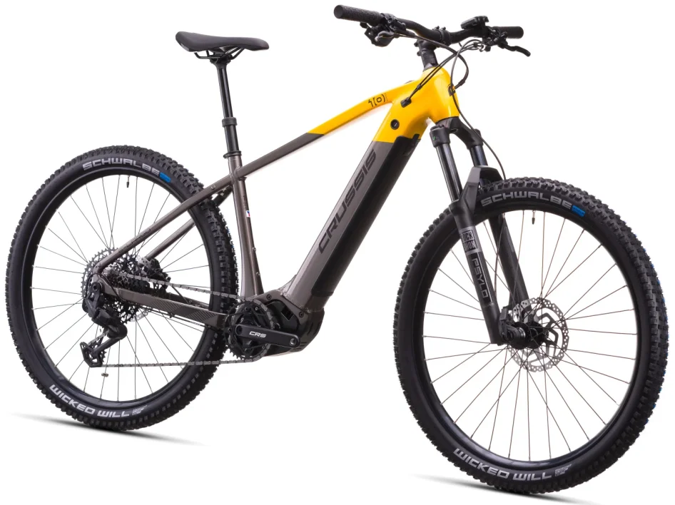 Elektrokolo CRUSSIS E-LARGO 10.11 715 WH 2026 pohled z boku