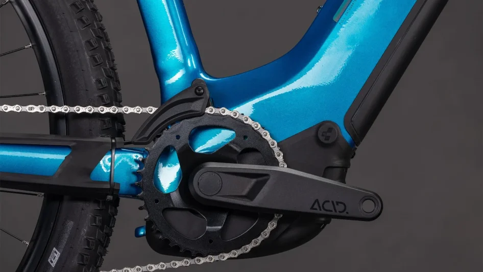 Elektrokolo CUBE REACTION HYBRID PERFORMANCE EASY ENTRY ELECTRICBLUE´N´DAZZLE 2026 motor