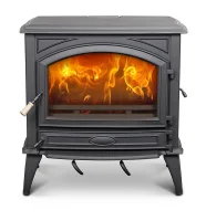 Litinová krbová kamna DOVRE 760WD - černý lak 1