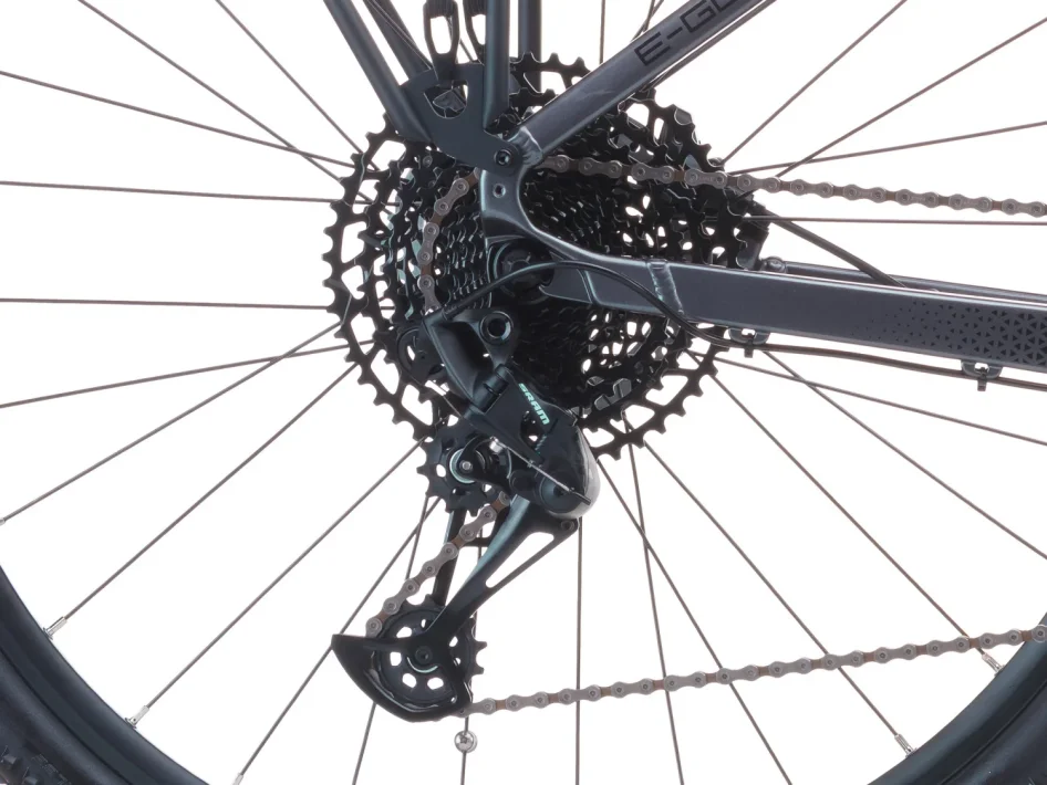 Elektrokolo CRUSSIS E-GORDO 9.11 715 WH 2026 detail přehazovačky