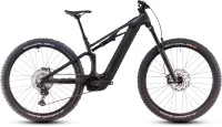 Celoodpružené elektrokolo CUBE STEREO HYBRID ONE44 HPC RACE BLACKLINE 2025