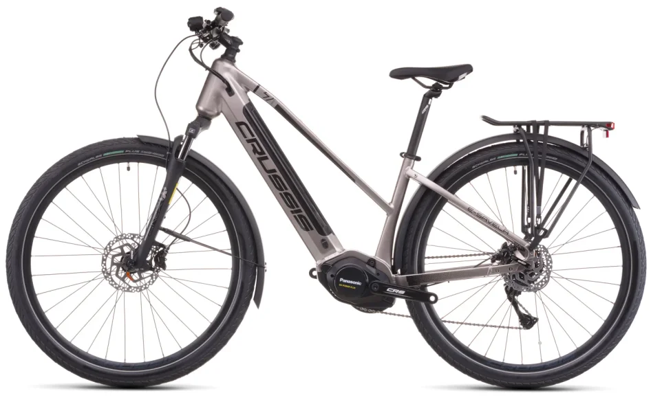 Elektrokolo CRUSSIS E-SAVELA 7.11 691 WH 2026 pohled z boku