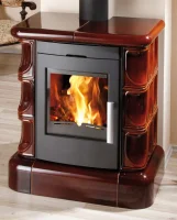 Krbová kachlová kamna HAAS+SOHN MANTA KACHLOVÝ TOP - hnědá