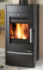Krbová kamna HAAS+SOHN ALMO II TV ČERNÁ
